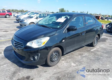 2017 Mitsubishi Mirage G4 Es from USA, damaged, VIN ML32F3FJXHHF14403